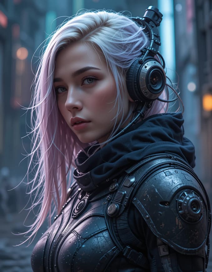 design a sci fi character