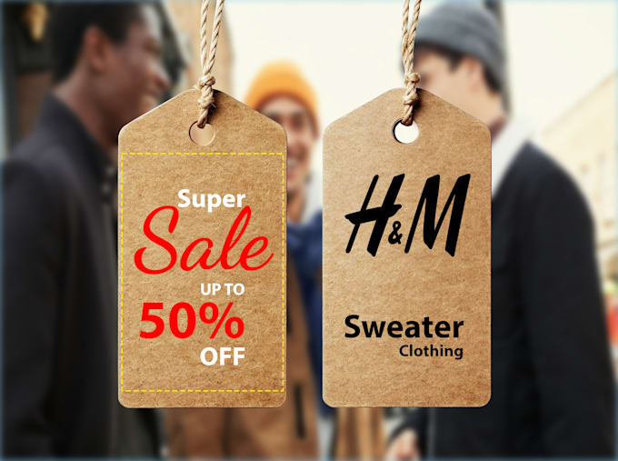 do clothing hang tag and label design