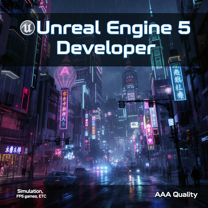 develop a high quality game, prototype or feature on unreal engine