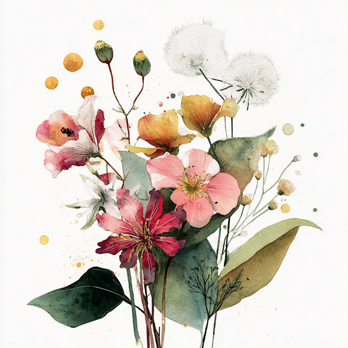 a botanical watercolor illustration
