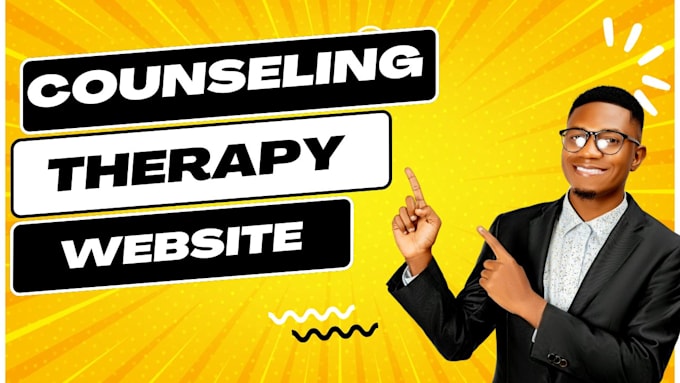design counseling website, wellness website, therapy website, coaching website