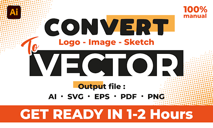 vector trace any logo or image in fast and professional