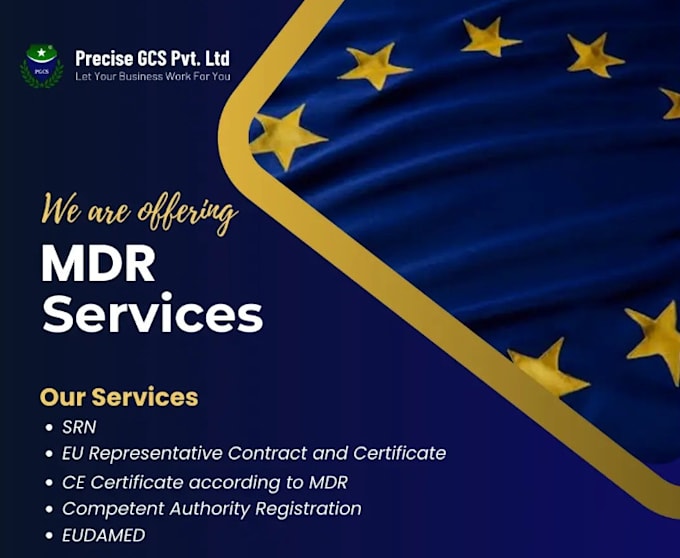 provide eu rep, eudamed, eu mdr documentation