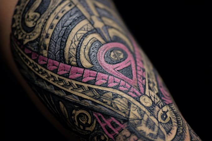 design a custom tribal tattoo and ornamental prints