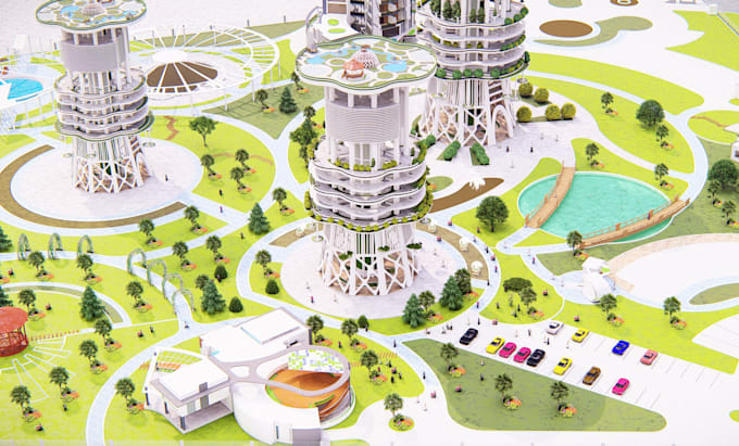 create stunning backyard and park designs renders,layouts