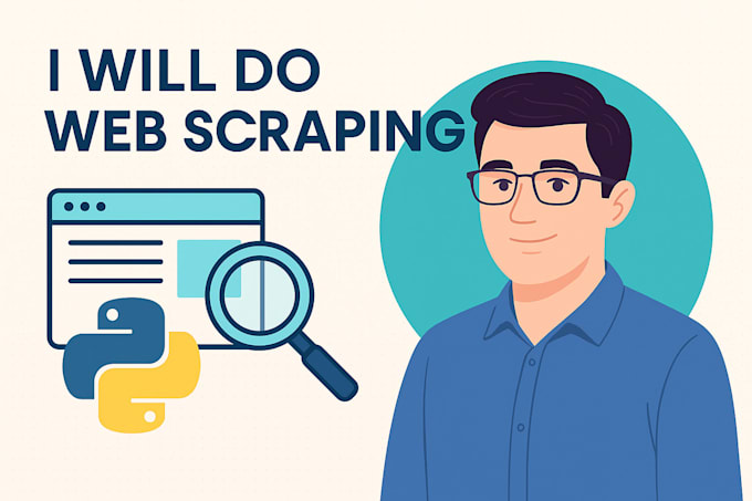 build custom python web scrapers for your data needs