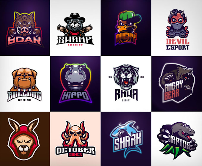 custom mascot logo for branding