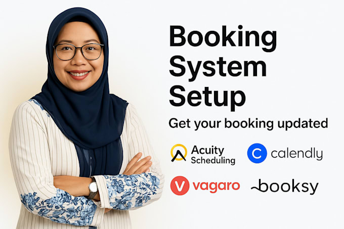 setup booking sytem acuity scheduling for wordpress website kajabi podia wix