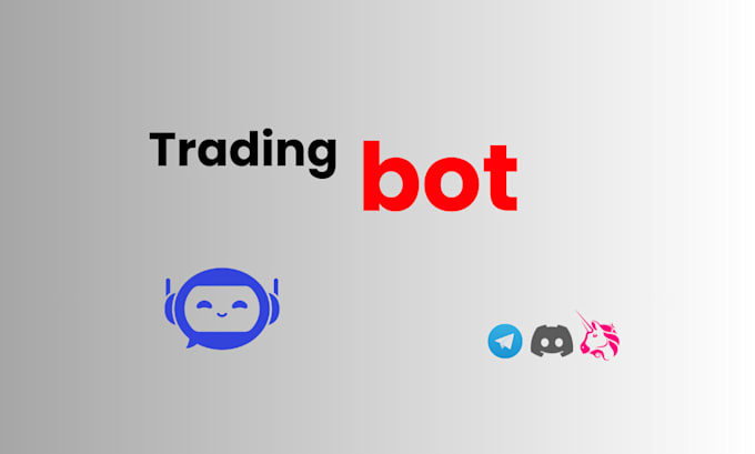 create a custom automated crypto trading bot for telegram, discord and uniswap