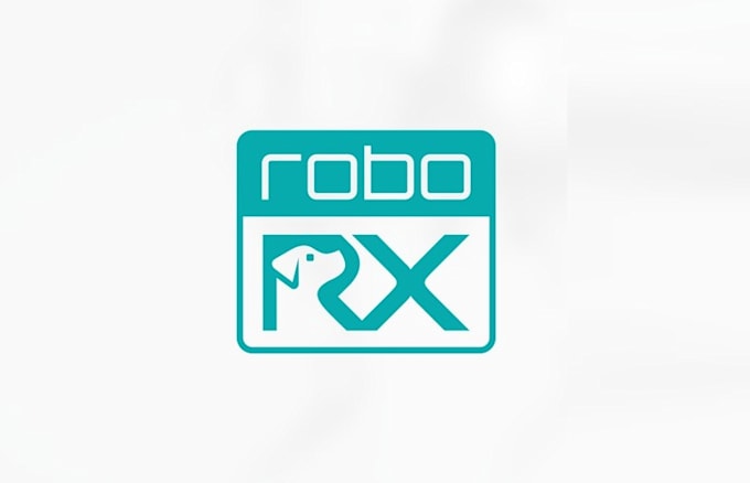 design therapeutic robotic dog logo