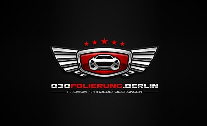 design consulting car wrapping logo