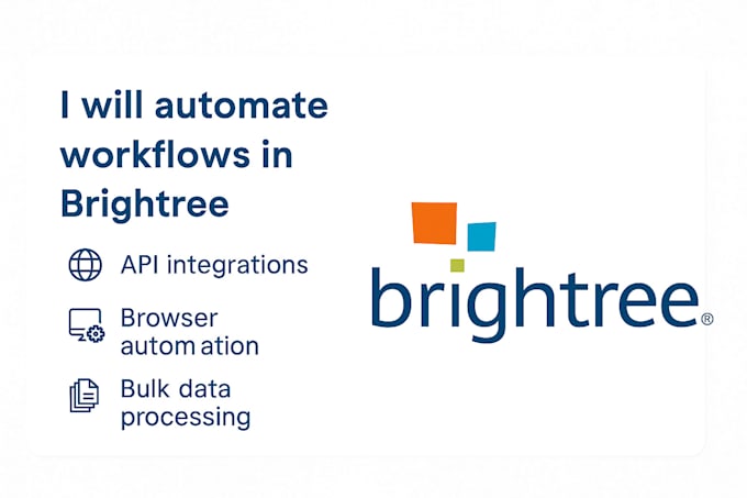 automate brightree and other healthcare software workflows