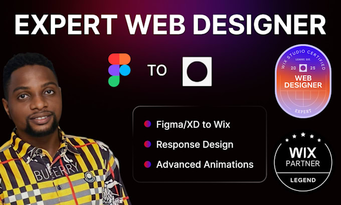 do figma and xd to wix studio website design, wix studio