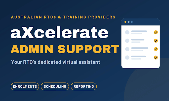 be your axcelerate virtual assistant for rto admin and student management
