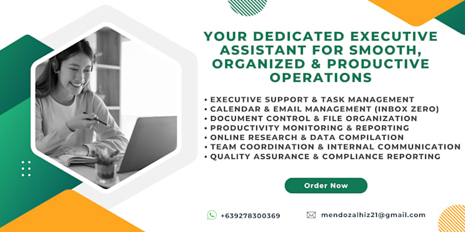 provide executive assistant support for busy professionals