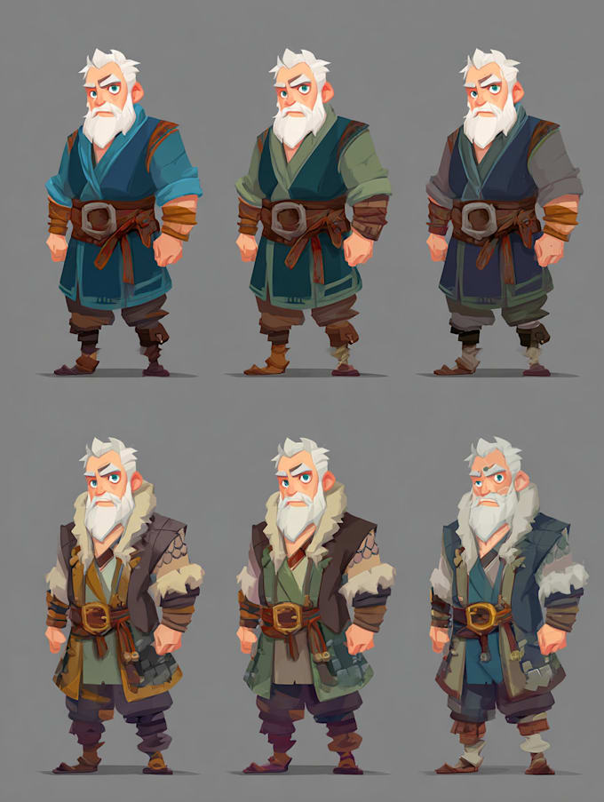 do 2d game characters and game assets