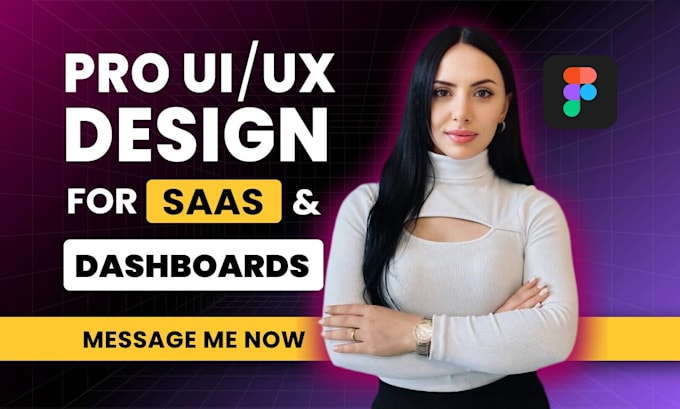 create saas dashboard UI UX design, figma design