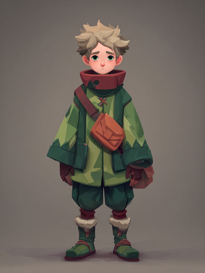 design high quality 2d game characters
