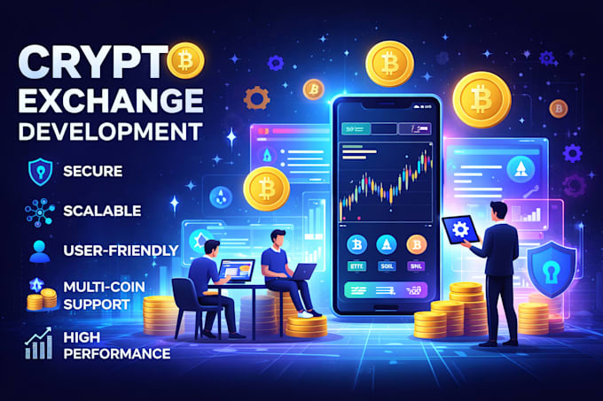 create high performance crypto exchange with smart ai security system