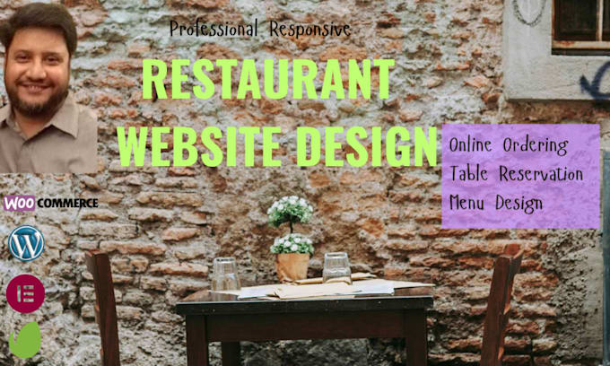 create websites for restaurants with online order and reservation