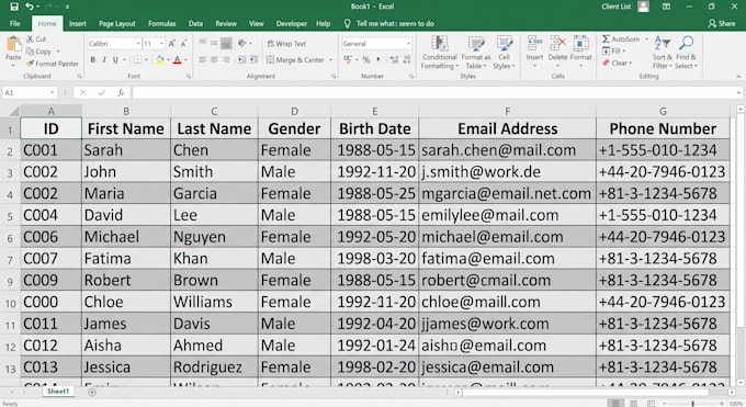 clean, format, and prepare your excel or CSV data for analysis
