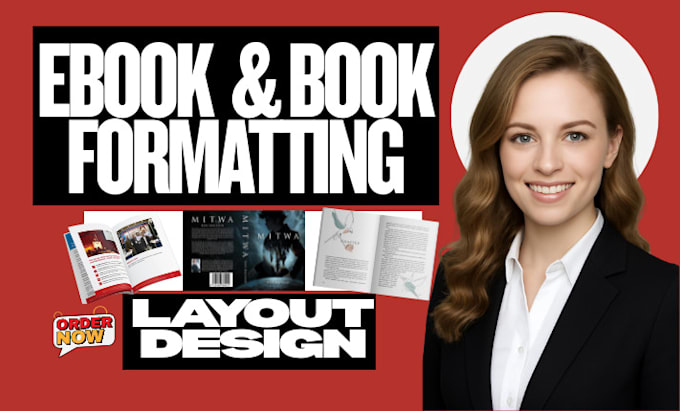 Do book formatting, layout design and typesetting for print and ebook ...