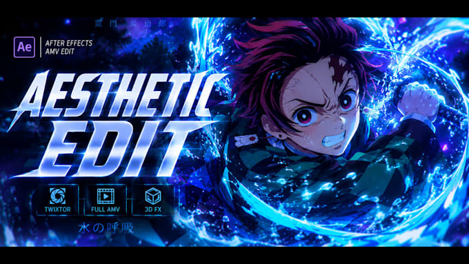 create anime edits that stop scrolls