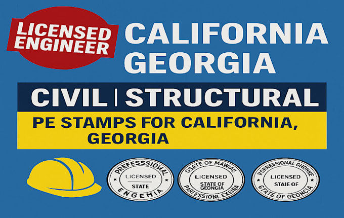 Review stamp as licensed civil and structural engineer in california ...