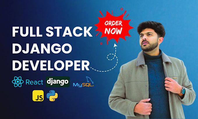 be your full stack python django web developer for websites and web apps