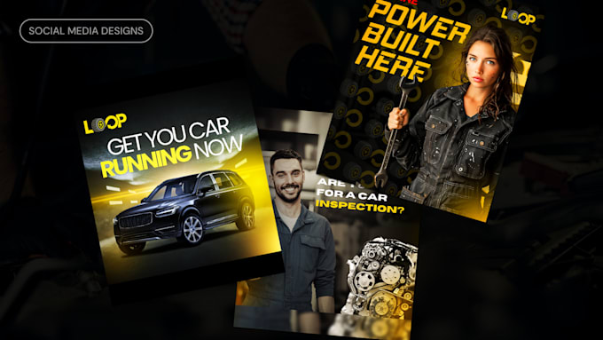design creative social media posts