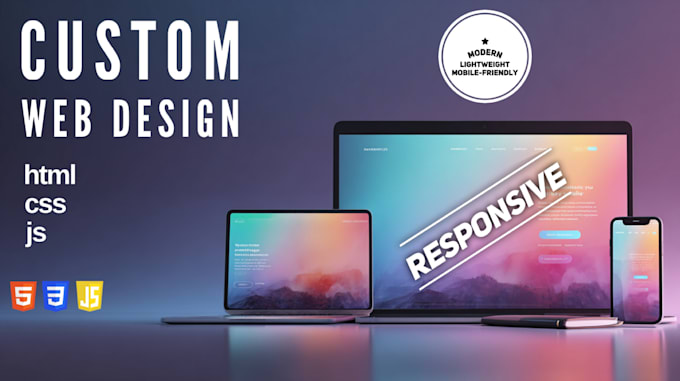 Design and code a responsive website by Ezwebapps | Fiverr