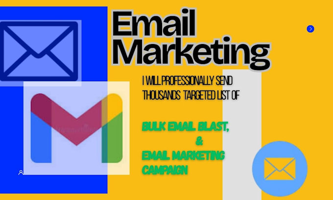 design and set up your email marketing campaign and do bulk email blast