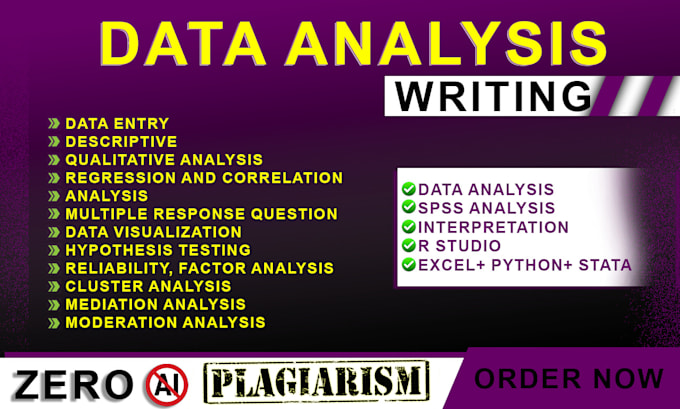 Do Statical Spss Analysis Report In Spss Python Excel R Studio By