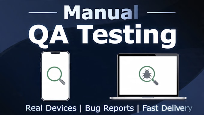 manually test your website or mobile app and find bugs