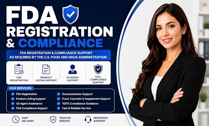 Handle fda food facility registration and us agent service by Muskorush ...