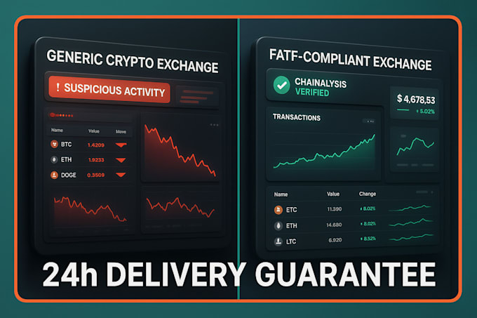 develop fatf compliant crypto exchange core with chainalysis