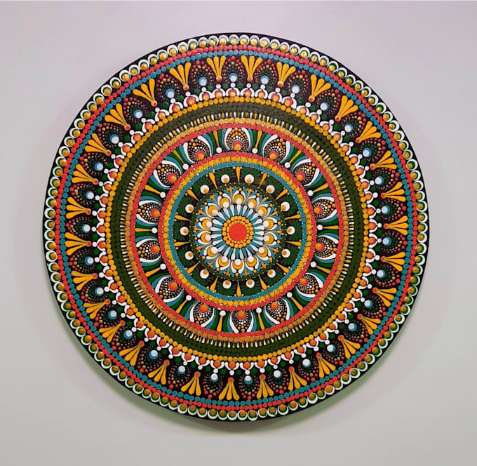 create beautiful and detailed mandala art