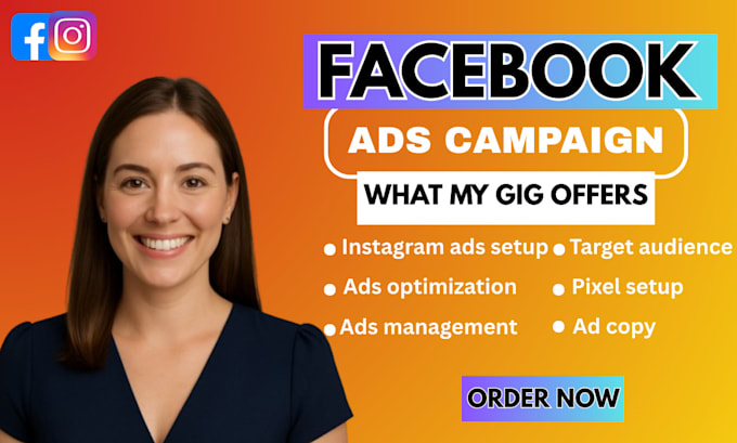 setup and manage high converting facebook ads, instagram ads or meta ads