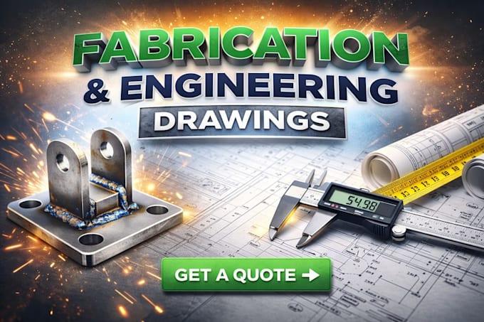 ga and fabrication drawings for manufacturing