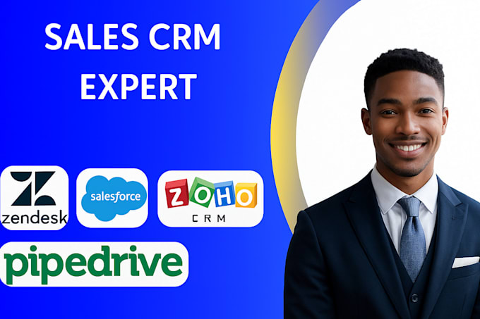 setup zendesk, salesforce, hubspot, pipedrive, zoho CRM and sales automation