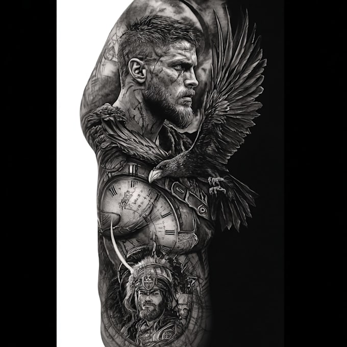 create a unique and custom tattoo design
