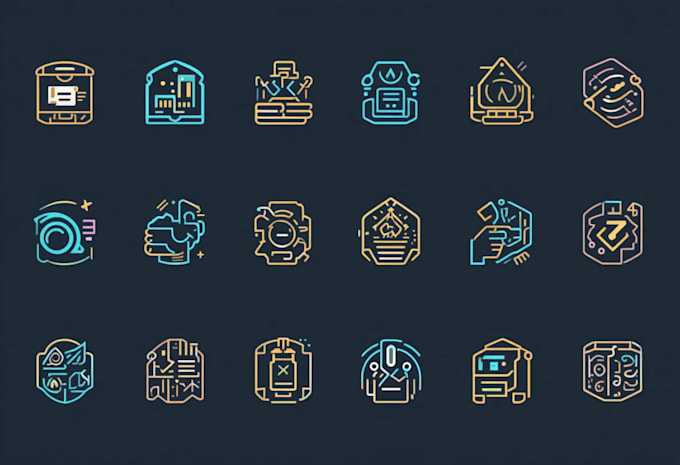 design ultra crisp vector line icons