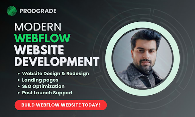 design and develop webflow website or convert figma to webflow