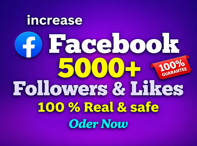 get 5000 facebook page followers and like