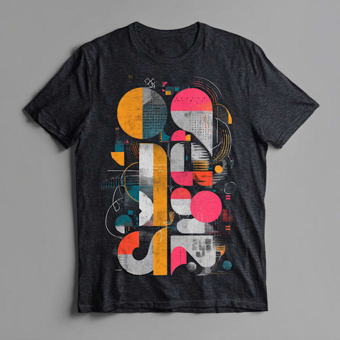 typography and t shirt design