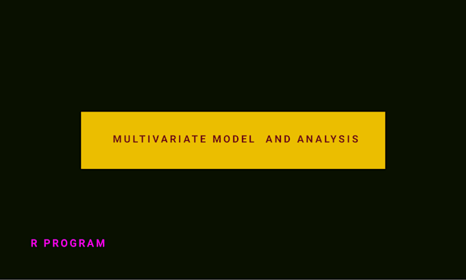 do data analysis with multivariate statistics