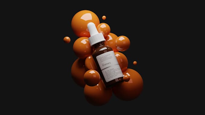 do 3d model and product packaging