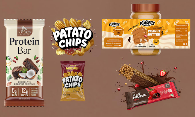 Design stunning food beverage labels for jars, bottles, smoothies ...