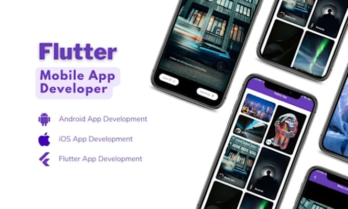 do flutter mobile app development, ios, android app development