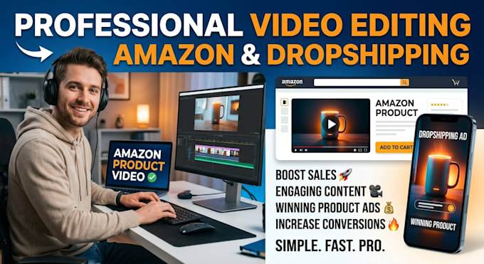 edit amazon product and dropshipping ads